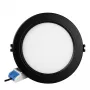Miboxer Synergy 21 Apaļais LED Panelis 6W RGB+CCT ar RF un Wi-Fi Melns (FUT068B)