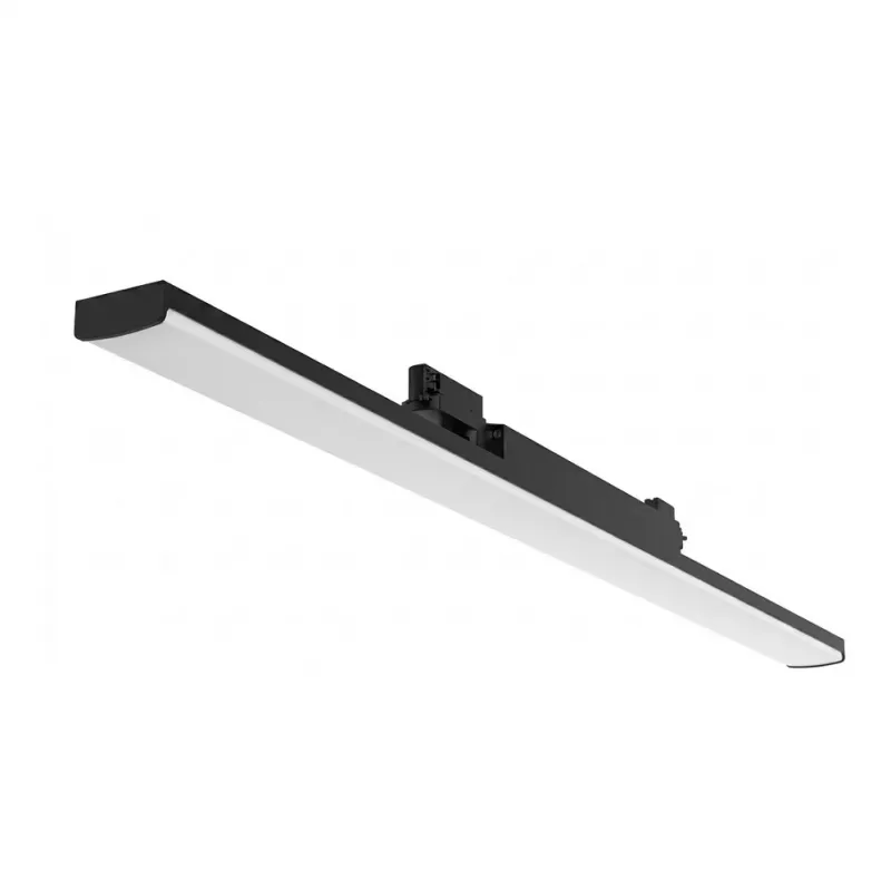 SYNERGY21 LED Track Light 48W 120° Warm White CRI>90 3-fāžu sliežu sistēmai Melns