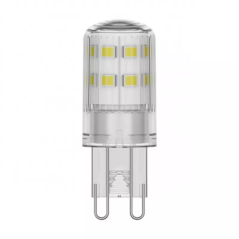 Osram LED PIN G9 DIM P 3W 827 Clear G9 Dimmable LED Lamp with Plug-in Base G9 LED