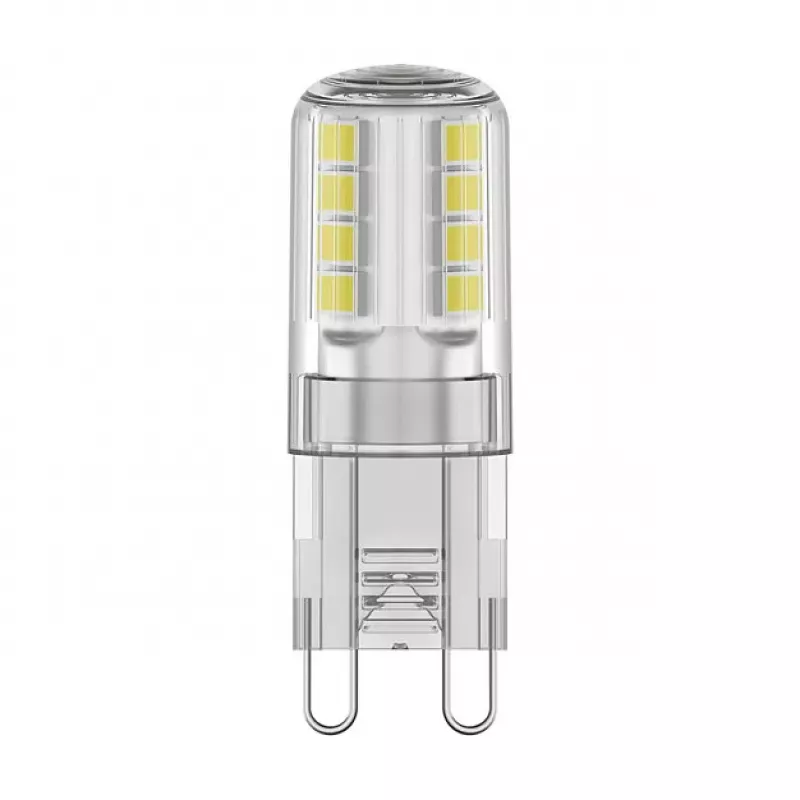 OSRAM LED PIN G9 2.6W 827 Clear G9 LED Lamp with Retrofit Plug Base