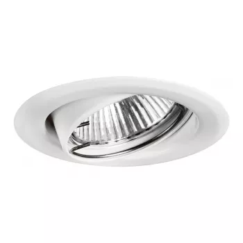 BRUMBERG 01-71010 NV Iebūvējamais prožektors 50W GX5.3, Tērauds, Balts, Grozāms