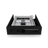 ICY BOX IB-2217ASTS Mobile Storage Rack - 2.5 inch (6.4 cm) uz 3.5 inch (8.9 cm) - Melns