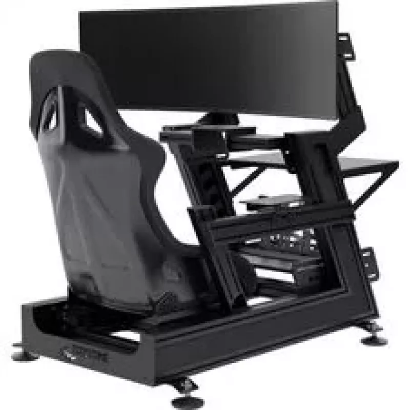 TrackTime Series One Single Screen Mount - Matēti melns, 17 inch-32 inch, 8 kg ietilpība, VESA 75x100