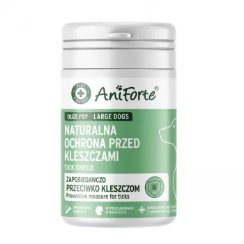 ANIFORTE Tick Shield Large Breeds - Suplements suņiem - 60 tabletes