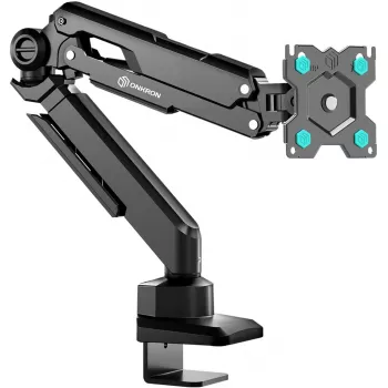 ONKRON G90-B Viena monitora galda stiprinājums 13-34 inch ekrāniem, līdz 10 kg, melns
