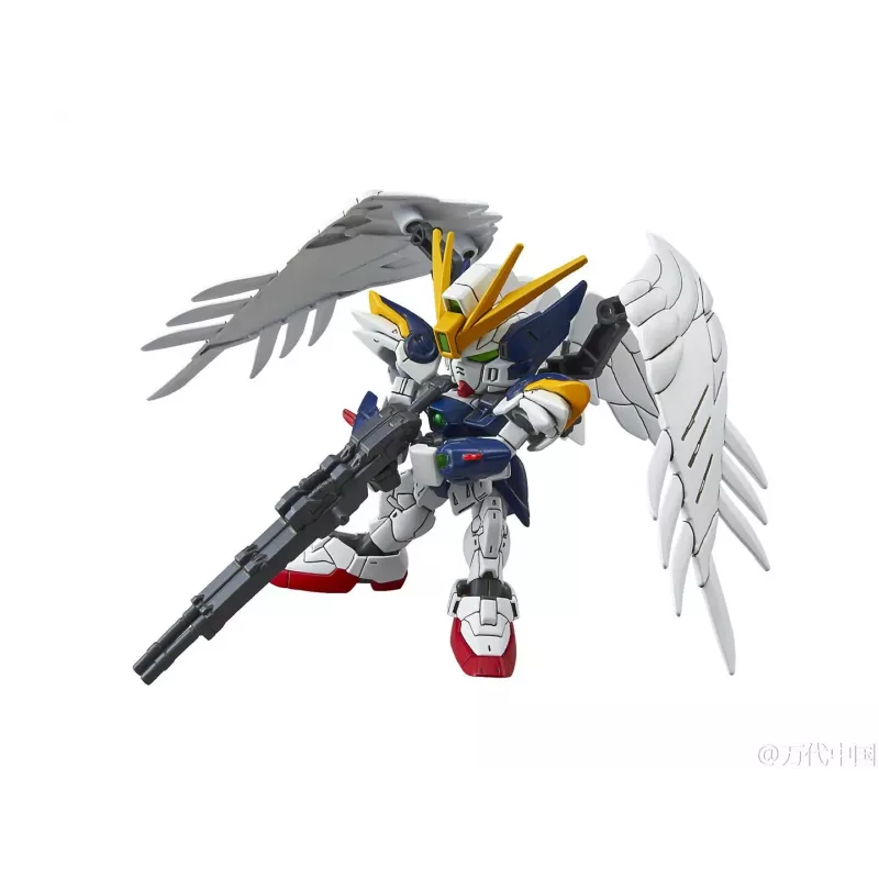 GUNPLA SDEX Wing Gundam Zero EW Plastmasas Modeļa Komplekts