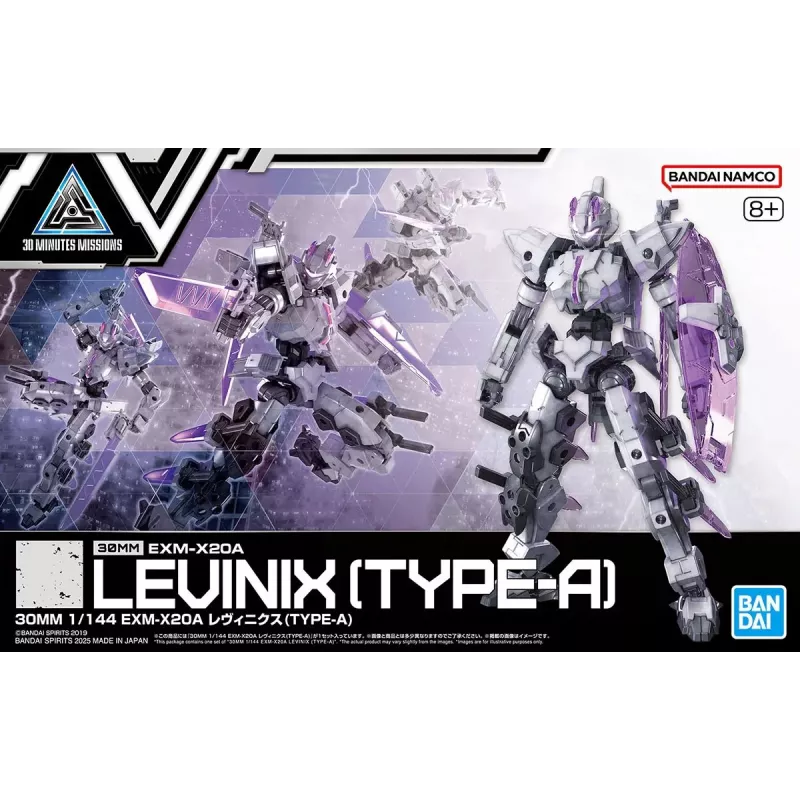 30MM 1/144 EXM-X20B Levinix (Type-A) Plastmasas Modeļa Komplekts