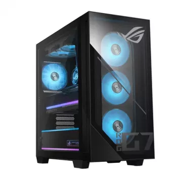 ASUS ROG Desktop - Intel Core Ultra 7 - 64GB DDR5 RAM - 2TB NVMe SSD - NVIDIA GeForce RTX 5000 - Windows 11 Home - Melns