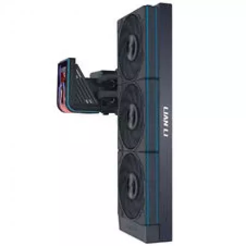 Lian Li HydroShift II OLED Curved 360 UNI FAN P28 AiO ūdens dzesēšana, 360 mm, OLED displejs, P28 ventilatori - Melns