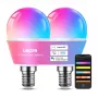 LEPRO BP1-2 E14 LED spuldze ar Bluetooth un Wi-Fi, 470 lm, 2 iepakojums