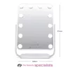 RIO MMHD-EU/1,3 Hollywood Glamour Dressing Table Mirror with LED Lighting
