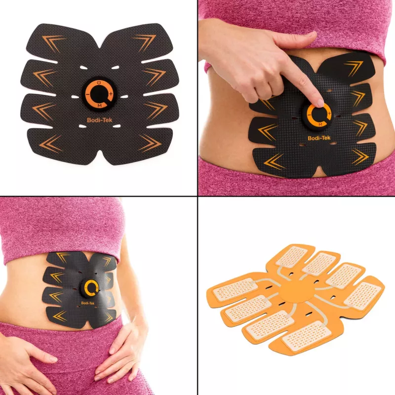 Bodi-Tek BT-ABTR5-EU/1.1 Ab Trainer Melns/Oranžs