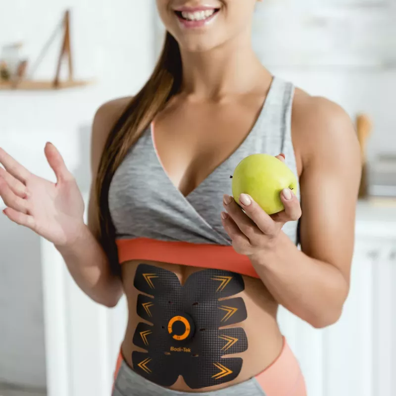 Bodi-Tek BT-ABTR5-EU/1.1 Ab Trainer Melns/Oranžs