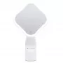 RIO MMIF-EU/1.1 Dressing Table Makeup Mirror with 5x Magnification and LED Lighting, Polished Chrome