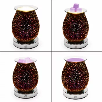 RIO LAAL-EU/1,0 ALURA Ultrasoniskais Aromaeļļu Difuzors, 100ml, 7-Krāsu LED, Līdz 30m²