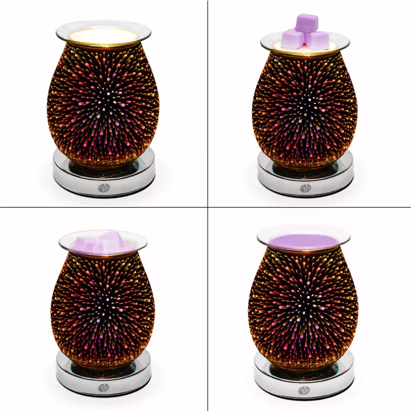 RIO LAAL-EU/1,0 ALURA Ultrasoniskais Aromaeļļu Difuzors, 100ml, 7-Krāsu LED, Līdz 30m²