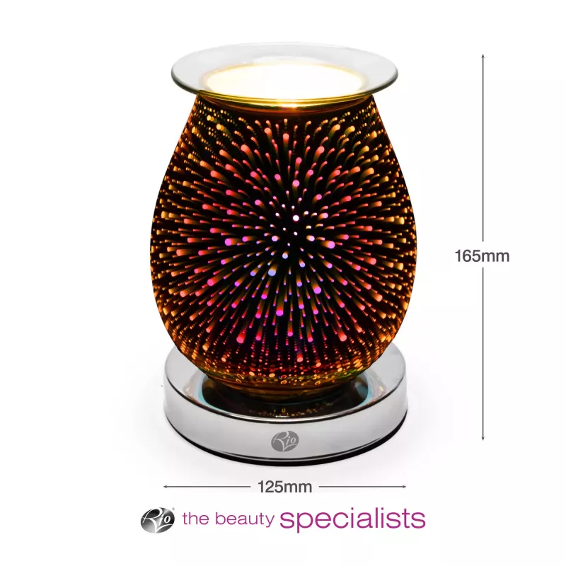 RIO LAAL-EU/1,0 ALURA Ultrasoniskais Aromaeļļu Difuzors, 100ml, 7-Krāsu LED, Līdz 30m²