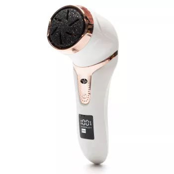RIO PEDI5-EU/1.1 Go Smooth Electric Foot File With Vacuum Action, White