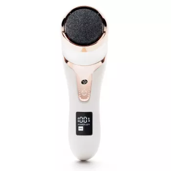 RIO PEDI5-EU/1.1 Go Smooth Electric Foot File With Vacuum Action, White