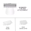 Rio SHTR-EU/1.3 Go Smooth 4-in-1 Sieviešu skuveklis un bikini trimeris, balts