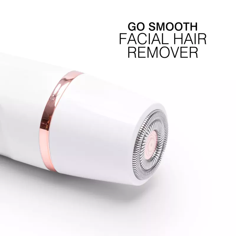 Rio SHTR-EU/1.3 Go Smooth 4-in-1 Sieviešu skuveklis un bikini trimeris, balts