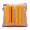 Bodi-Tek BT-CSHT2-W-LC-PB10 COZY Una Apsildāms Komforta Spilvens 45 x 45 cm, Gaišā Šokolāde