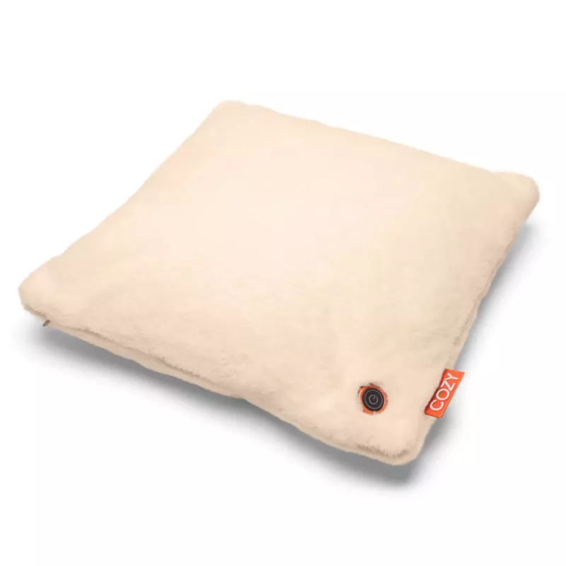 Bodi-Tek BT-CSHT2-F-BG-PB10 COZY Una Sildošais Komforta Spilvens un Power Bank 10000 mAh, Bēšs