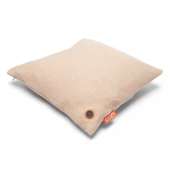 Bodi-Tek BT-CSHT2-K-BG-PB10 COZY Una Cushion Knitted & Power Bank 10000 mAh, Bēšs