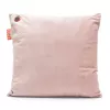 Bodi-Tek BT-CSHT2-V-LP-PB10 COZY Una Apsildāms Komforta Spilvens 45 x 45 cm, Gaiši Rozā Samts