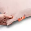 Bodi-Tek BT-CSHT2-V-LP-PB10 COZY Una Apsildāms Komforta Spilvens 45 x 45 cm, Gaiši Rozā Samts