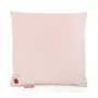 Bodi-Tek BT-CSHT2-V-LP-PB10 COZY Una Apsildāms Komforta Spilvens 45 x 45 cm, Gaiši Rozā Samts