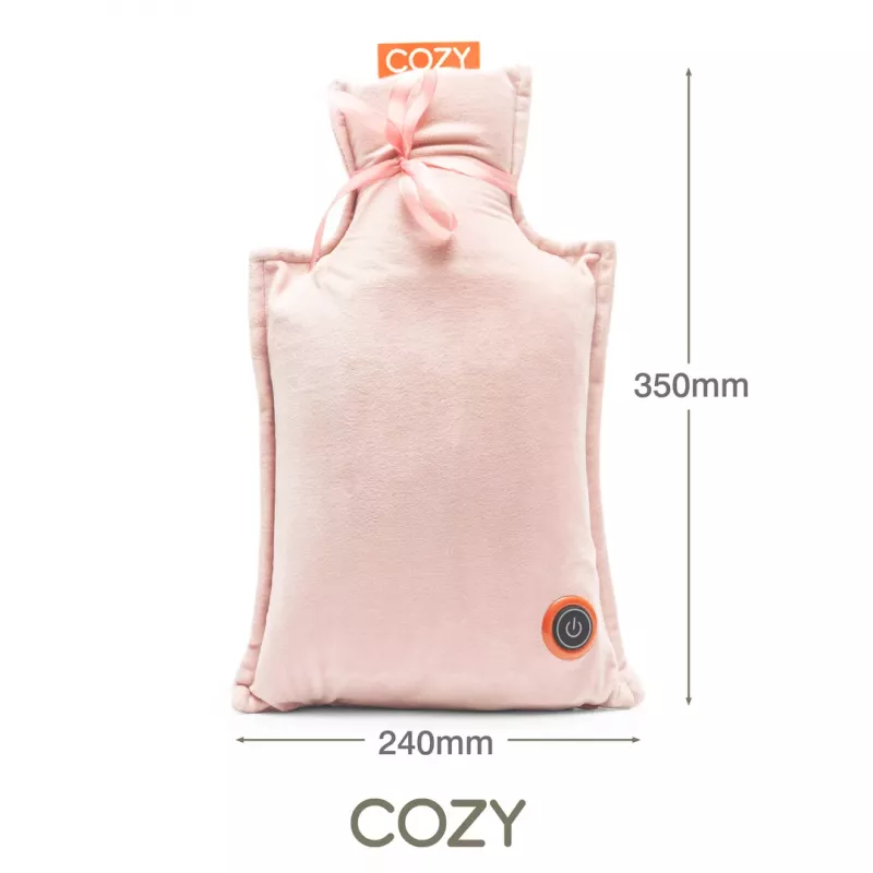 Bodi-Tek BT-WBHT-EU/1.0 COZY Uzlādējama Karstā Ūdens Pudele - Pelēka