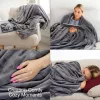 Bodi-Tek BT-BLHT-EU/1.0 COZY Snuggle Blanket Apsildāma sega 130 x 160 cm, Pelēka