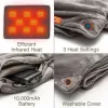 Bodi-Tek BT-BLHT-EU/1.0 COZY Snuggle Blanket Apsildāma sega 130 x 160 cm, Pelēka