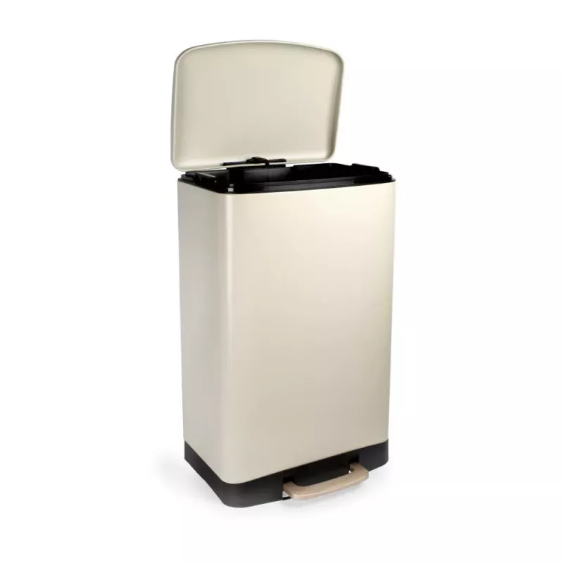 Salter BW14806 Pebble 50L Pedāļu Atkritumu Tvertne, Bēša