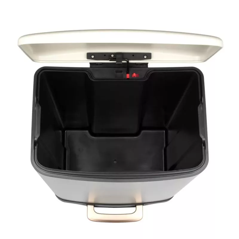 Salter BW14806 Pebble 50L Pedāļu Atkritumu Tvertne, Bēša