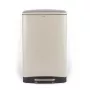 Salter BW14806 Pebble 50L Pedāļu Atkritumu Tvertne, Bēša