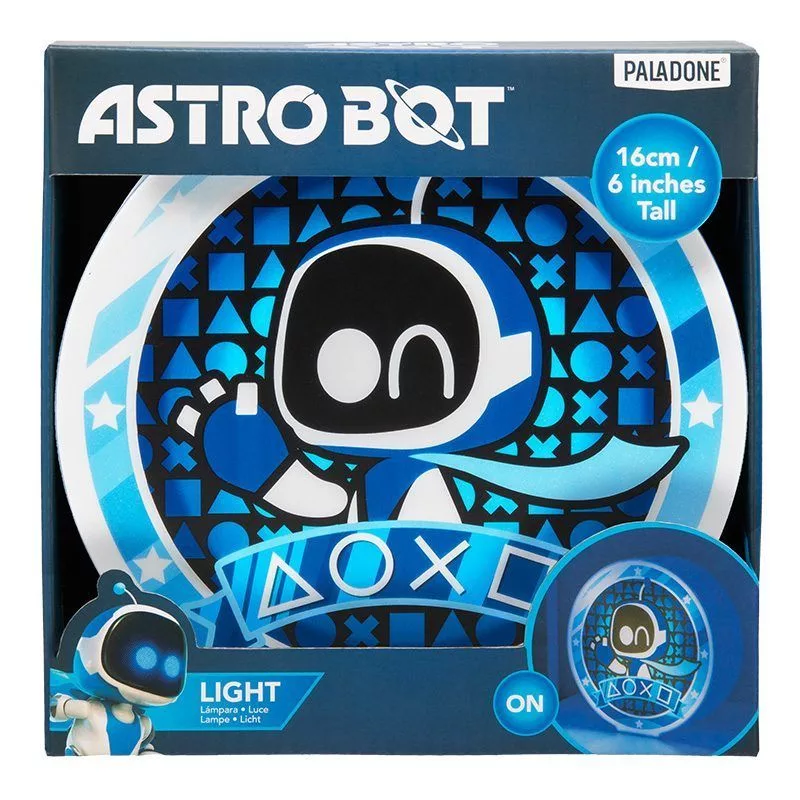 PDN PP Astrobot Box Light - LED kolekcionējams kuba gaismeklis PlayStation faniem