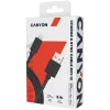 CANYON MFI-12 USB-A uz Lightning kabelis 2m Melns