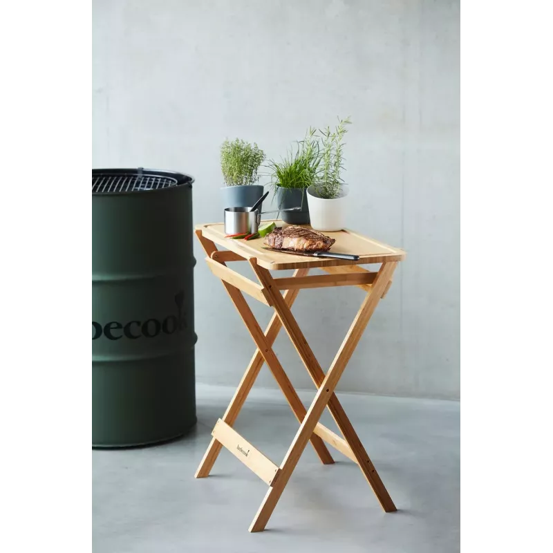 Barbecook BC-ACC-7154 bambusa griešanas galds 70x43x81 cm