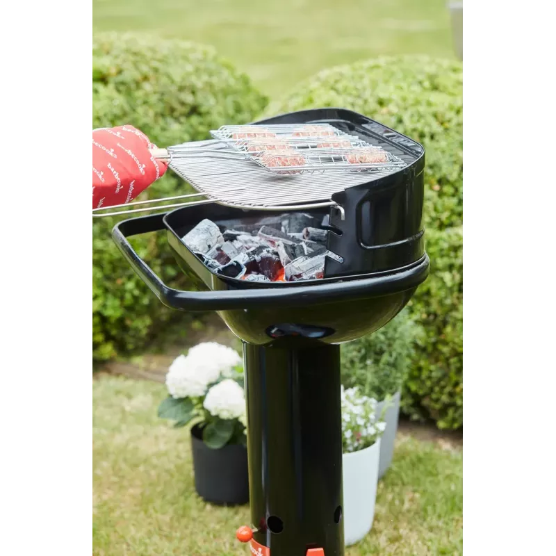 Barbecook ogļu bārbekjū Loewy 55, 59,8 x 35,4 x 101 cm, melns