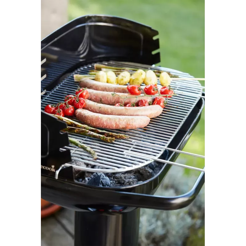 Barbecook ogļu bārbekjū Loewy 55, 59,8 x 35,4 x 101 cm, melns