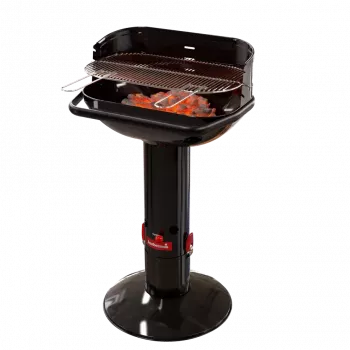 Barbecook ogļu bārbekjū Loewy 55, 59,8 x 35,4 x 101 cm, melns