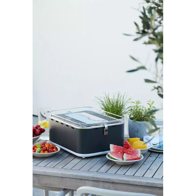 Barbecook ogļu galda grils Carlo, 44 x 33 x 21 cm, Urban Grey