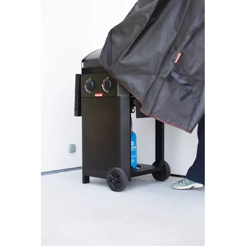 Barbecook Premium Barbecue Cover Small, 90 x 55 x 80 cm, Melns