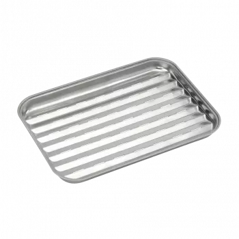 Barbecook Atkārtoti lietojama nerūsējošā tērauda grila panna 34,5 x 24 x 3 cm BC-ACC-7079