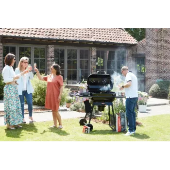 Barbecook Charcoal Barbecue Magnus Premium, 85 x 64 x 110 cm, Black