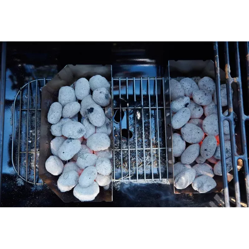 Barbecook Ogles Paplātes Magnus (2 gab. komplekts) - Melna