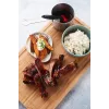 Barbecook Nerūsējošā tērauda mērces katliņš ar bastinga otu komplekts 10,5 x 7,5 x 23 cm BC-ACC-7211