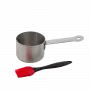 Barbecook Nerūsējošā tērauda mērces katliņš ar bastinga otu komplekts 10,5 x 7,5 x 23 cm BC-ACC-7211